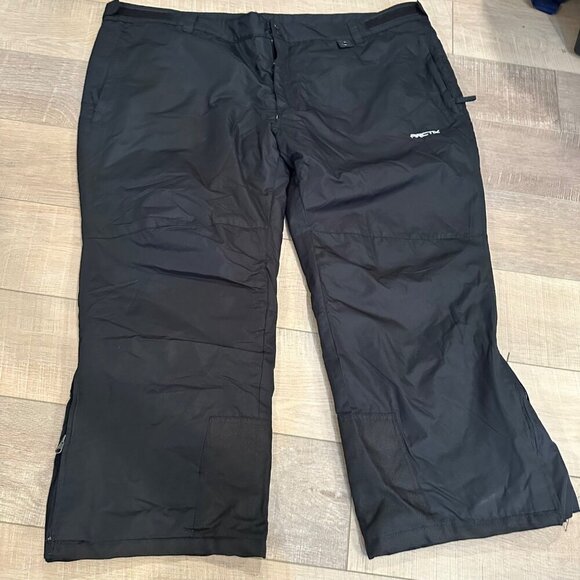 ARTIX MENS SKI SNOW PANT BLACK 4XL - Picture 1 of 10